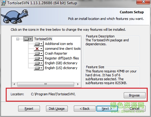 tortoisesvn客户端32位