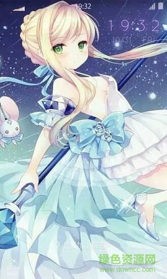 二次元少女壁纸锁屏下载