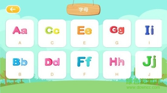 儿童英语单词卡片点读手机版