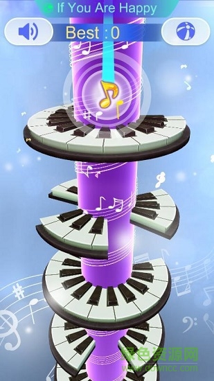 音乐螺旋跳跃游戏
