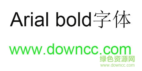 Arial bold字体 Arial bold字体免费下载