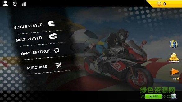 不可能的摩托车轨道免费下载