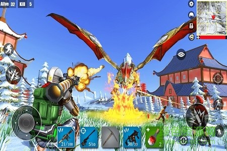 堡垒求生绝地吃鸡战场内购