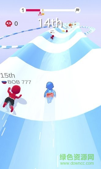 水上公园滑梯大作战