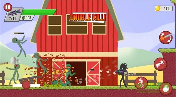 火柴人僵尸射击正式版免费手游下载