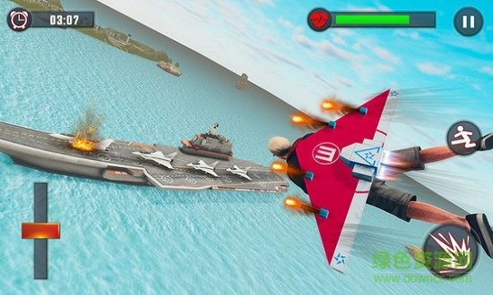 喷气背包飞行英雄手游下载