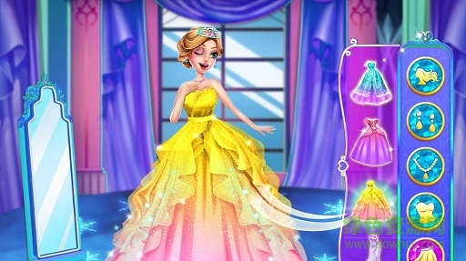 冰雪公主换装游戏