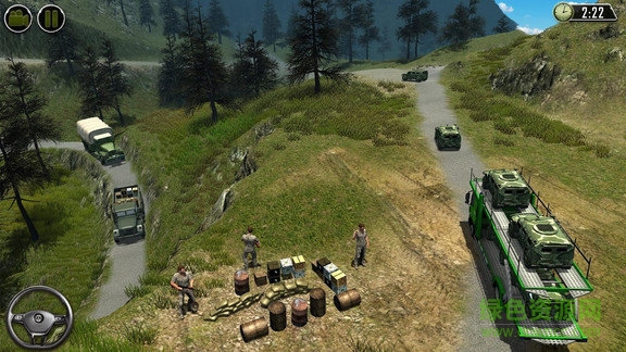 绿皮军用卡车模拟器汉化版 绿皮军用卡车模拟器中文版下载