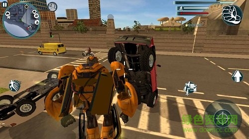 英雄战争变形机器人中文版