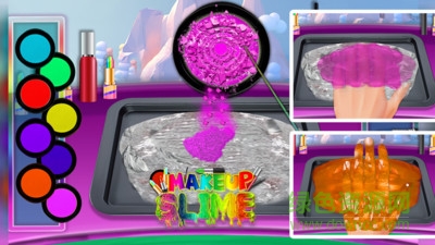 化妆品粘液游戏 化妆品粘液模拟器