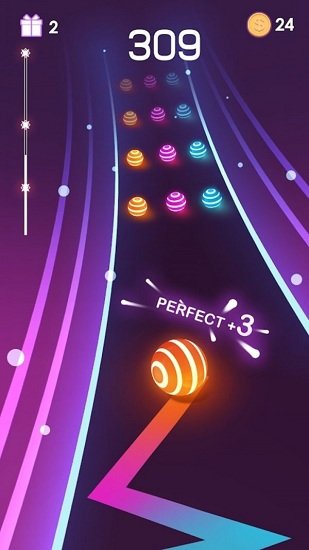 舞蹈之路彩球跑手游