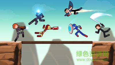 火柴人超级英雄格斗游戏 火柴人超级英雄格斗安卓版