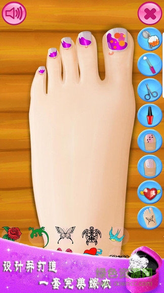 芭比公主美甲小屋