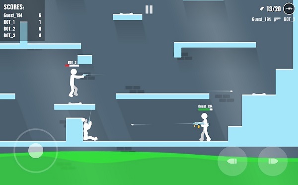 火柴人战斗在线射击下载