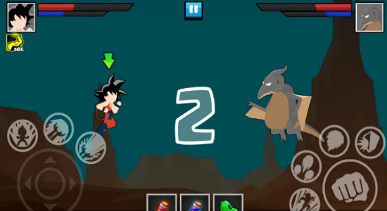 火柴人格斗龙珠手游