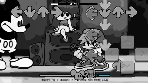 周五夜放克黑白米老鼠模组 周五夜放克米老鼠模组下载黑白