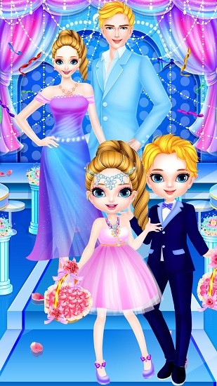 婚礼花女孩芭比装扮化妆手机版