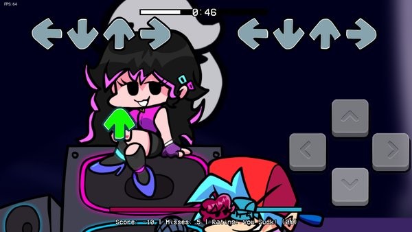 黑色星期五之夜尘埃蓝莓sans模组 周五夜放克尘埃蓝莓模组