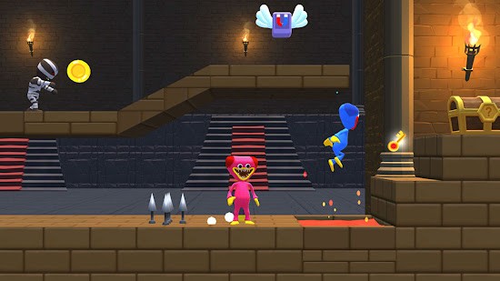 恐怖大蓝猫和小女孩的故事