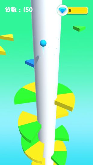 欢乐球球跳塔游戏
