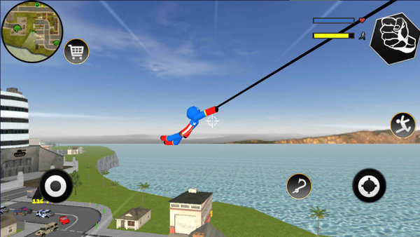 蜘蛛侠火柴人小游戏 蜘蛛侠火柴人游戏