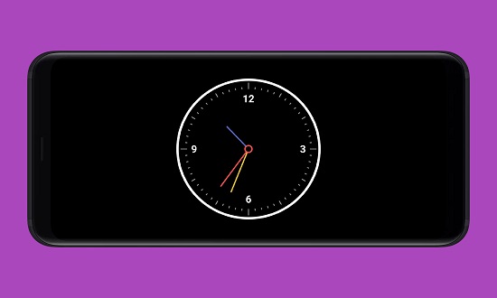 flutter全屏时钟app下载