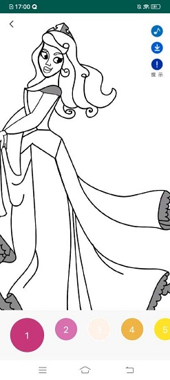 小画家填色涂画下载