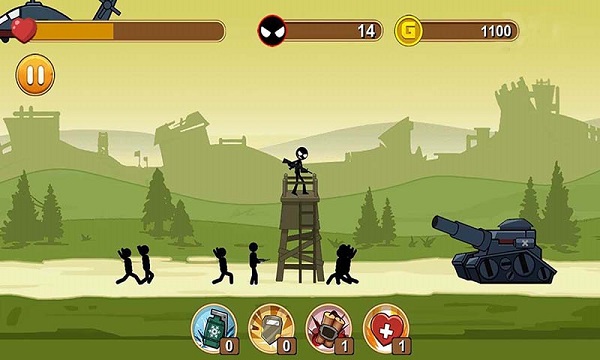 火柴人射击闯关游戏 火柴人射击闯关安卓版