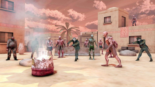 僵尸世界大战僵尸岛手机游戏