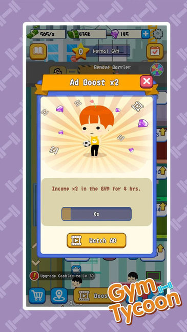 健身房大亨模拟器 健身房大亨手机游戏