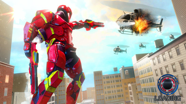钢铁侠飞行射击游戏下载