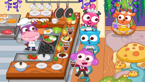 泡泡小镇餐厅游戏 泡泡小镇餐厅手游下载
