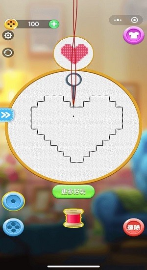 开心刺绣游戏