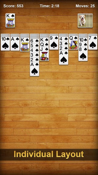 经典蜘蛛纸牌手机版