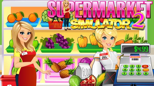 超市女孩收银员游戏下载