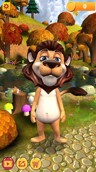 会说话的狮子小游戏