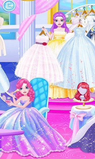 冰雪公主皇家婚礼小游戏