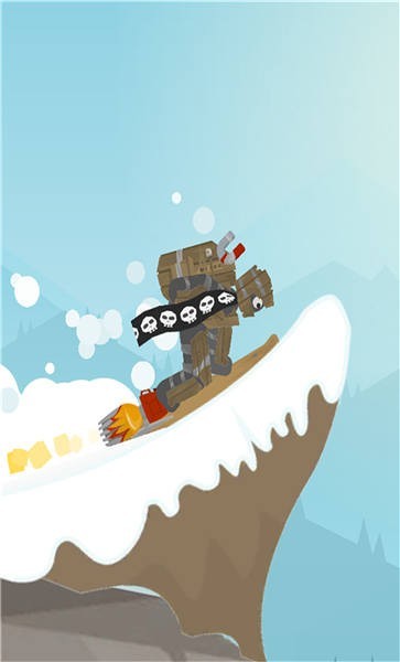 火柴人滑雪板 火柴人滑雪板小游戏