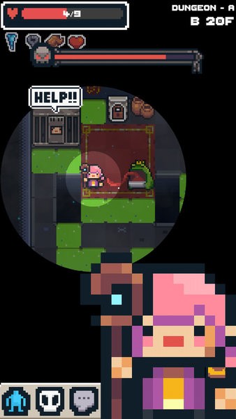 像素地下城游戏