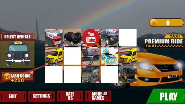 符号出租车模拟器游戏