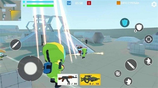 人偶射击大乱斗游戏