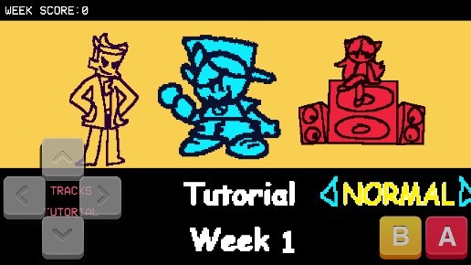 周五夜放克简笔画小人重制版 周五夜放克简笔画小人模组