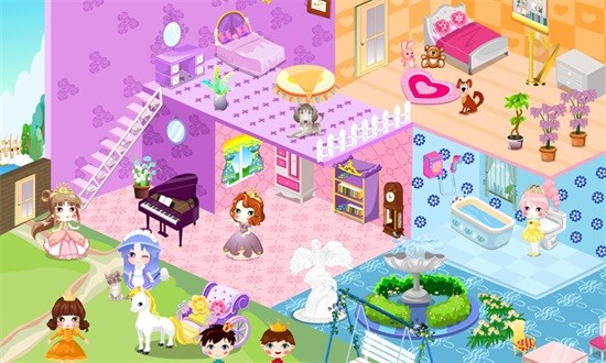 装扮设计公主娃娃屋游戏下载