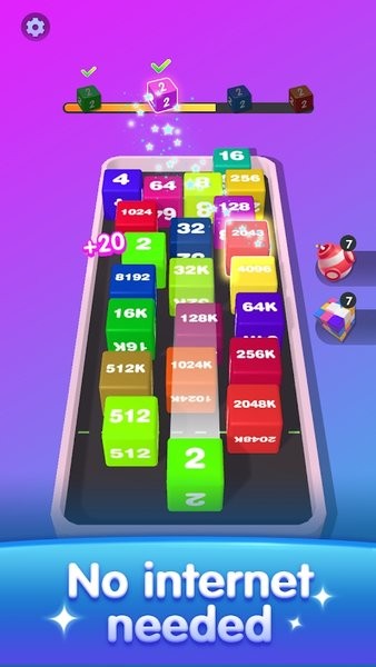 2048幸运方块游戏