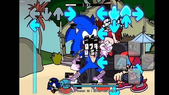 周五夜放克错误化音爆索尼克模组下载