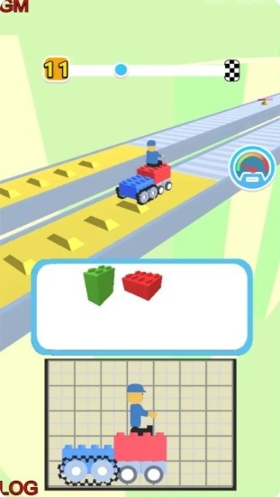疯狂汽车特技游戏 疯狂汽车特技积木游戏