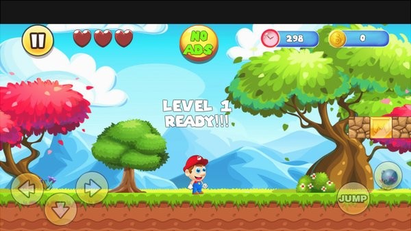 马里奥奔跑小游戏