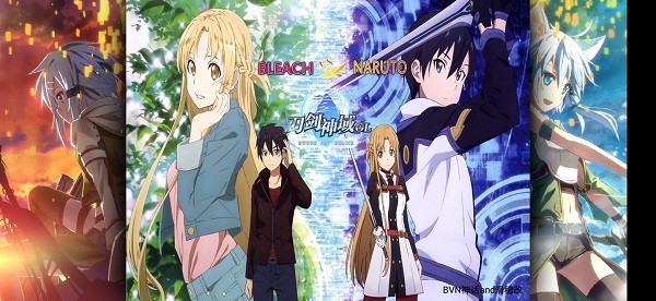 死神vs火影刀剑神域版