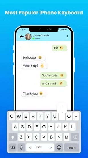 安卓仿苹果键盘输入法软件