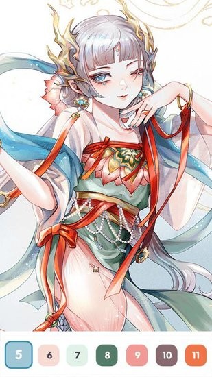 数字填色解压涂色书手机版 数字填色解压涂色书软件